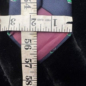 New England House Tie Mens Preppy Whale Novelty Made USA 90s Vintage Necktie 5