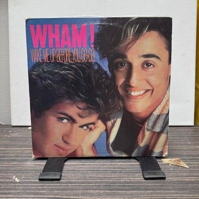 Wham! Wake Me Up Before You Go-Go 12" Vinyl Record
