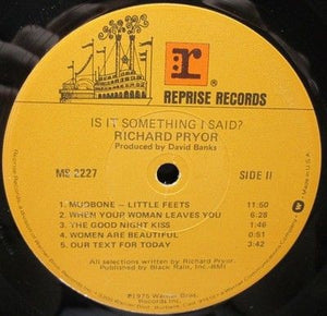 Richard Pryor ...Is It Something I Said? Vinyl LP Record 3