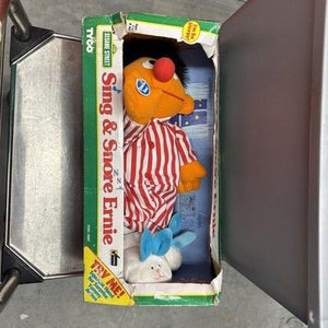 Vintage 1996 TYCO SESAME STREET Sleep And Snore ERNIE 37207 *NEW, SEE PICS* 4