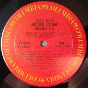 Flatt Scruggs Greatest Hits Vinyl LP Record Used Country Bluegrass 5