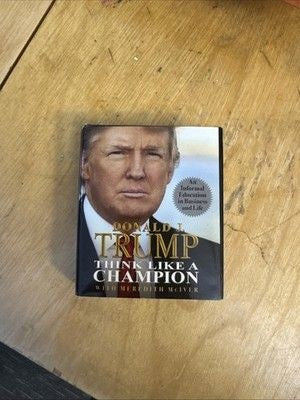 Think Like a Champion : Donald J. Trump, 2011, New (Abridged Miniature Editions) 2