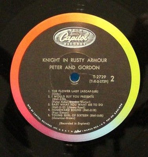 Peter & Gordon Knight In Rusty Armour Vinyl LP Record Used 5