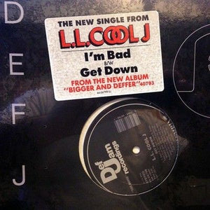 L.L. Cool J I'm Bad / Get Down 12" Vinyl Record 5