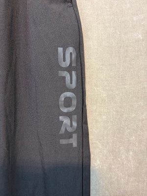 SHEIN Jogger Pants Unisex Black Size L New Without Tags Elastic Waist 5