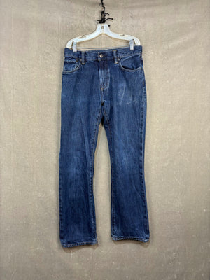 Gap Jeans Women Straight Fit Blue Medium Wash Size 28 x 30 Pre-Owned 1