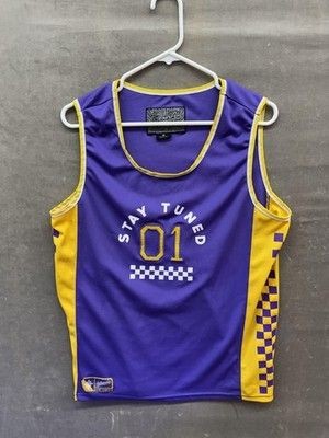 Authentic Jersey Tank Top Checkered Mens Medium Pre-Owned Good Condition 2