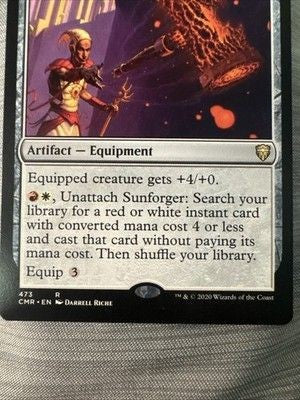 Sunforger FOIL Modern Masters 2015 PLD Artifact Rare MAGIC MTG CARD ABUGames 4