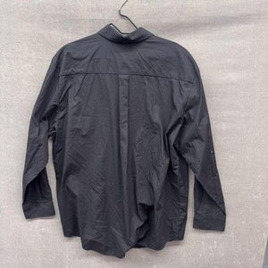 Edwards Shirt Mens XL Black Button Up Long Sleeve Work Uniform 27x33 Classic Fit 5