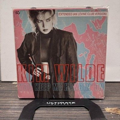 Kim Wilde Ten 12" Red Vinyl Record You Keep Me Hangin' On 1986 Pop