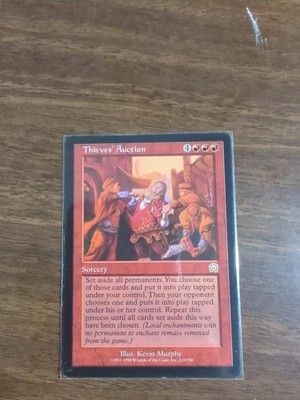 Magic The Gathering Thieves Auction Mercadian Masques MTG Card Ungraded 2