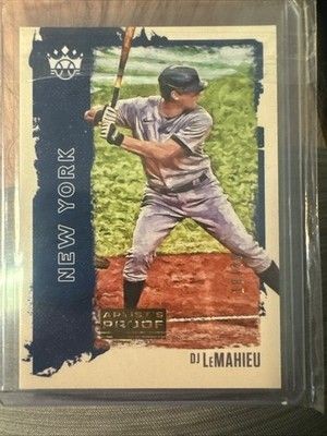 2021 Diamond Kings #70 DJ LeMahieu 18/49 Artist Proof