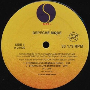 Depeche Mode Strangelove 12" Vinyl Record 5