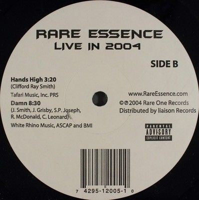 Rare Essence Live In 2004 12 Inch Vinyl Record Used