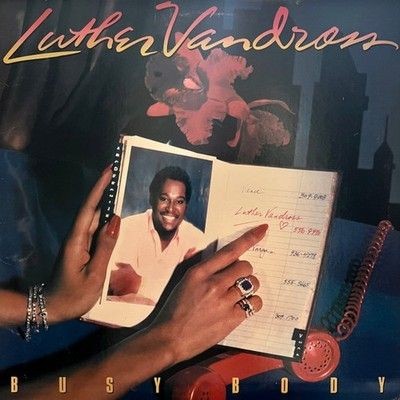 Luther Vandross Busy Body Vinyl LP Record