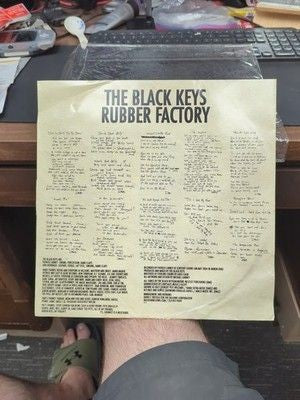 2004 Black Keys Rubber Factory LP + 2003 Picture Press Vinyl OG Grail RARE! 5
