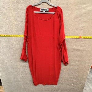 LOFT Dress Womens Small Red Collared Button Front Belted Short Sleeve Waist Tie 1