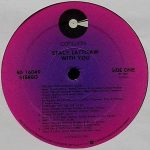 Stacy Lattisaw With You Vinyl LP Record Used Soul R&B 12 Inch 5