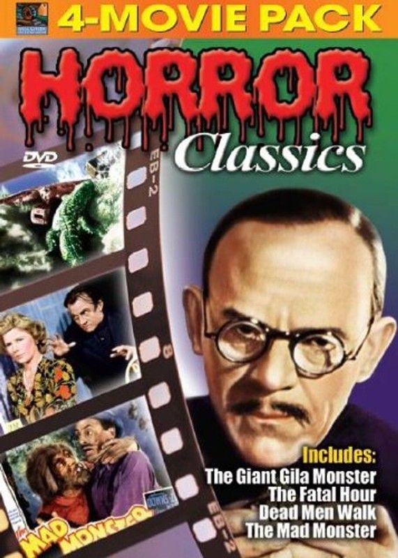 Horror Classics 4 Movie Pack Vol. 3