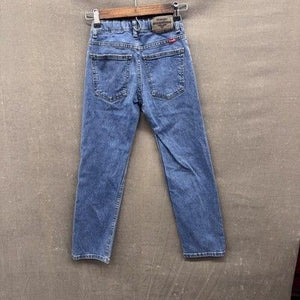 Wrangler Jeans Boys 10 Regular Blue Classic Fit Stretch Denim Adjustable Waist 5