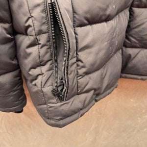 Calvin Klein Puffer Jacket Mens Black Water Resistant Wind Protection Zip Coat 3