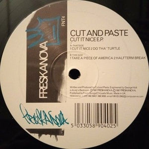 Cut And Paste Cut It Nice E.P. 12 Inch Vinyl Record Used 4